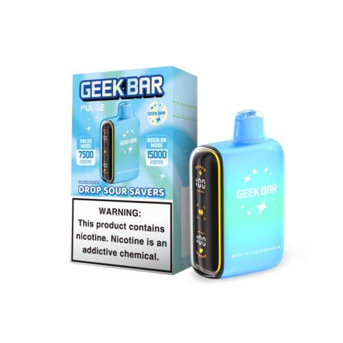 Geek Bar Pulse Disposable – Drop Sour Savers (Savers Edition)