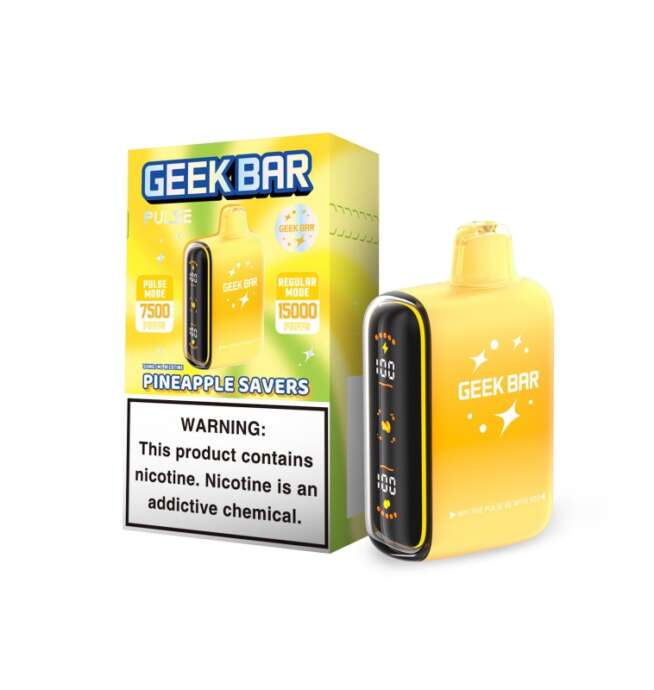 Geek Bar Pulse Disposable – Pineapple Savers (Savers Edition)