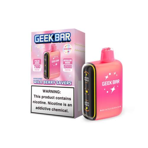 Geek Bar Pulse Disposable – Wild Berry Savers (Savers Edition)
