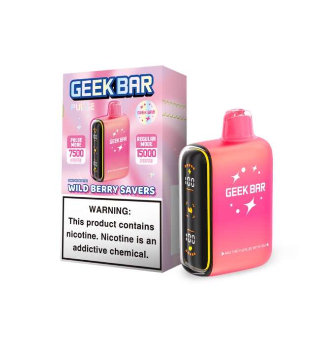 Geek Bar Pulse Disposable – Wild Berry Savers (Savers Edition)