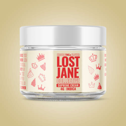 Lost Jane Collective THCA Flower Exotic 4G – Supreme Cream (Indica)