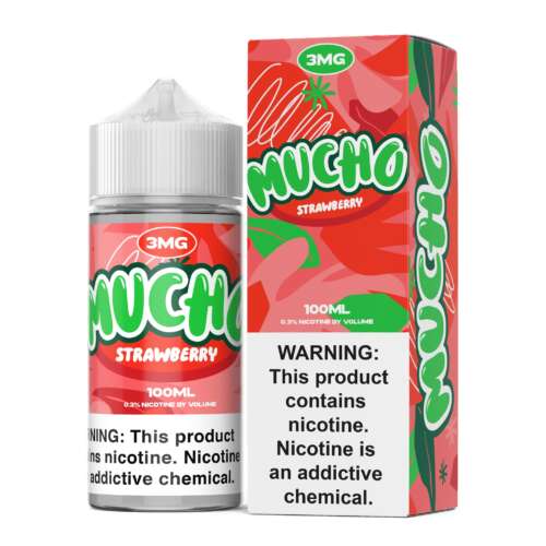 MUCHO 100mL - Strawberry 3mg