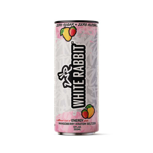 White Rabbit MangoBerry Kratom Seltzer