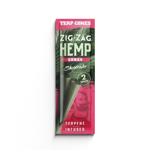 Zig-Zag Terpene Infused Hemp Cones - Shortcake