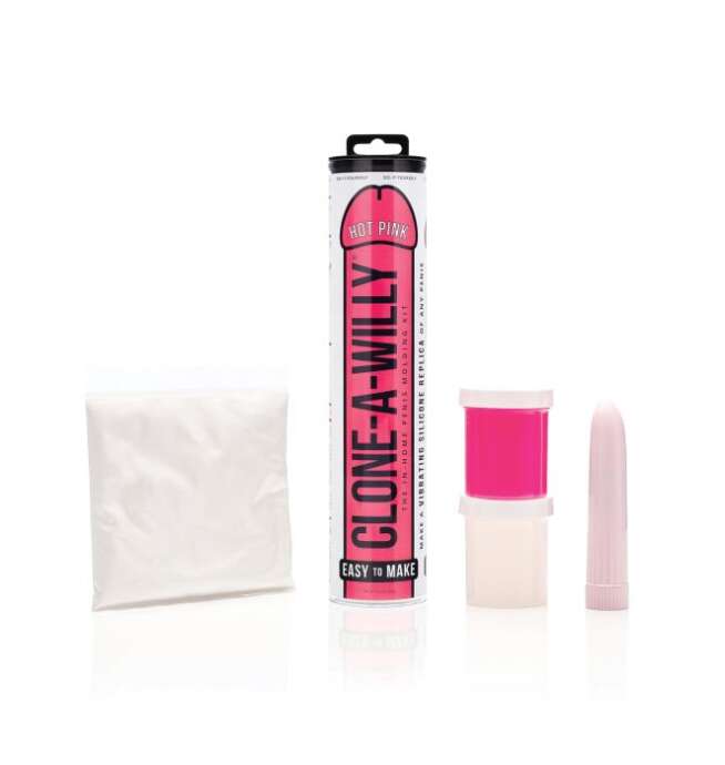 Clone-A-Willy Kit Vibrating - Hot Pink - Image 2