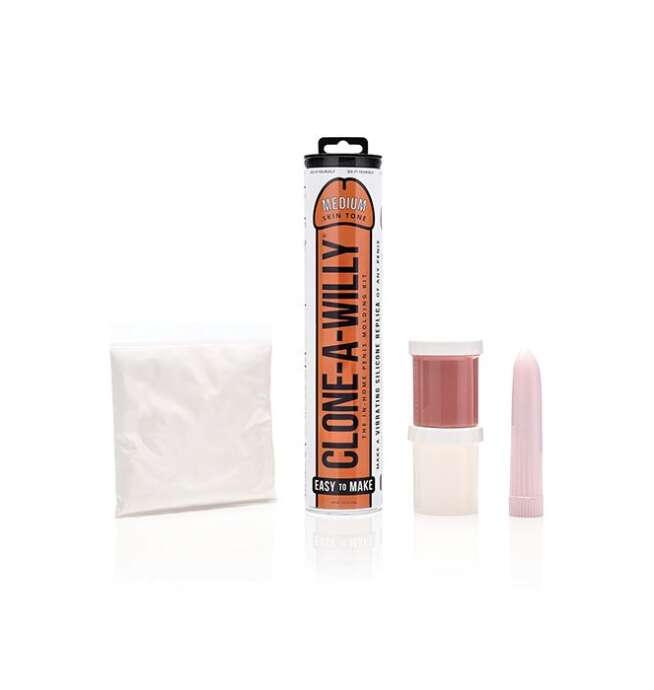 Clone-A-Willy Silicone Kit - Medium Skin Tone - Image 2