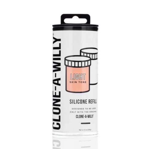 Clone-A-Willy Silicone Refill - Light Skin Tone