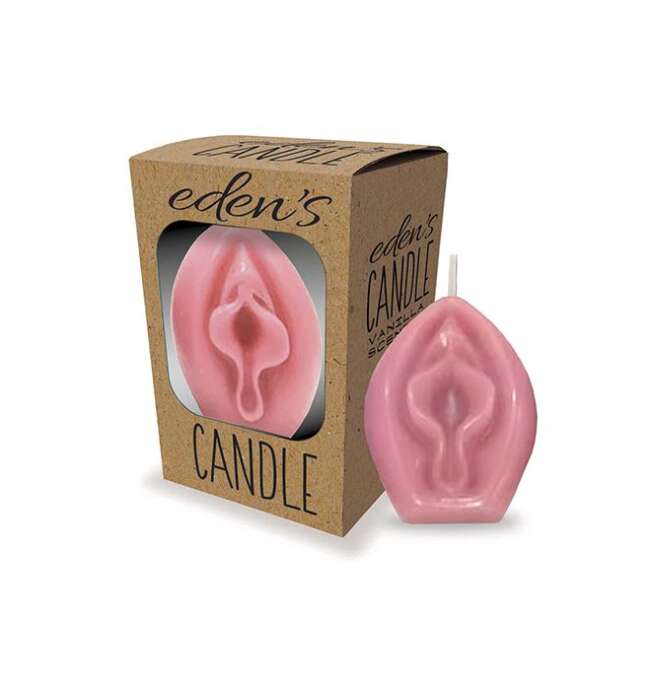 Eden's Vagina Candle - Rose - Vanilla