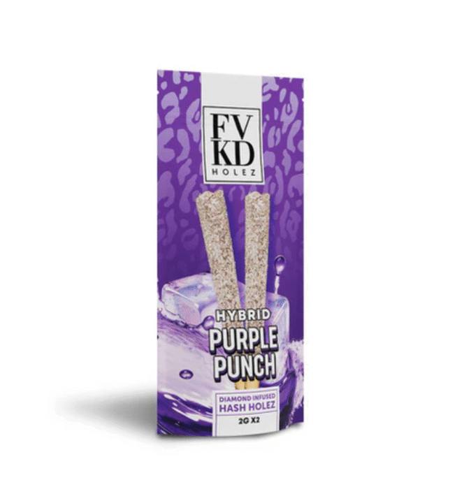 FVKD 2 Gram x 2 Diamond Infused Hash Holez - Image 2