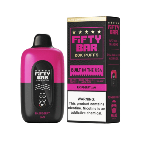 Fifty Bar 20K Disposable – Raspberry Jam