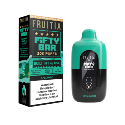Fruitia X Fifty Bar 20k – Spearmint
