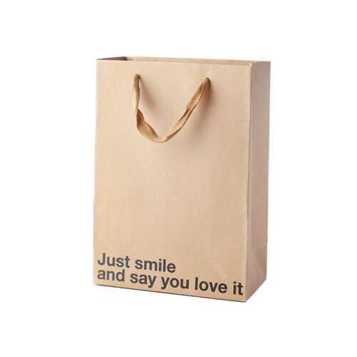 Just Smile and Say You Love It Gift Bag