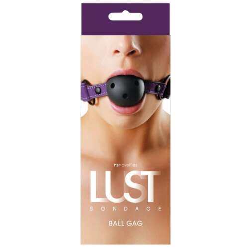 Lust Bondage Ball Gag - Purple