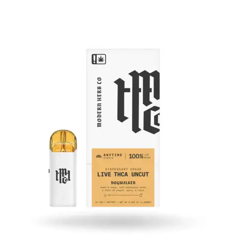 Modern Herb Co THCA Artisan 1 Gram Pod Starter Kit - Dogwalker (Hybrid)