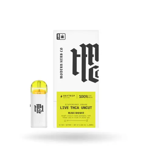 Modern Herb Co THCA Artisan 1 Gram Pod Starter Kit- Maui Wowie (Sativa)