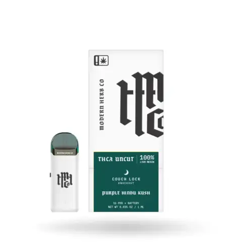 Modern Herb Co THCA Artisan 1 Gram Pod Starter Kit - Purple Hindu Kush (Indica)