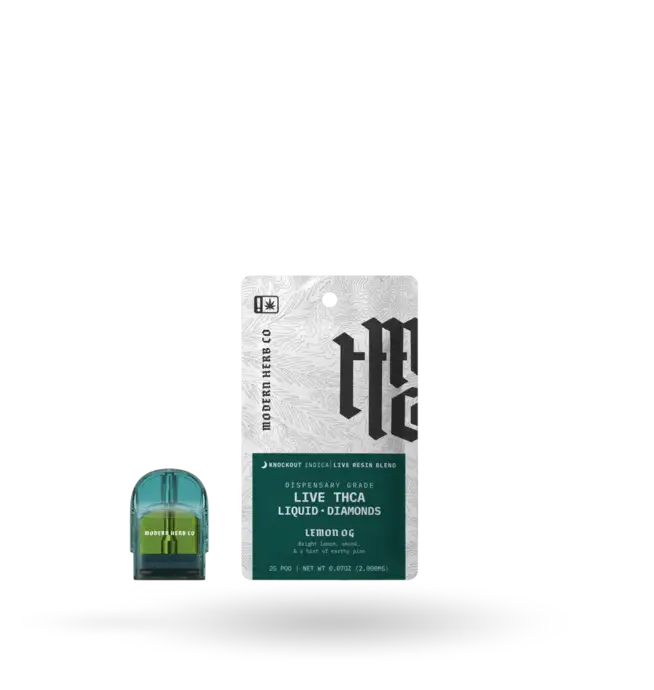 Modern Herb Co THCA Artisan 2 Gram Pod Refill - Lemon OG (Indica)