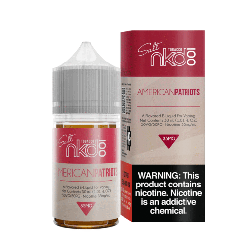 Naked 100 – American Patriots (Tobacco) 35MG 30mL