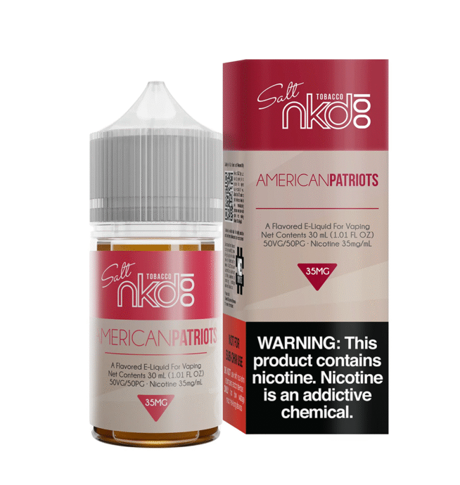 Naked 100 – American Patriots (Tobacco) 35MG 30mL