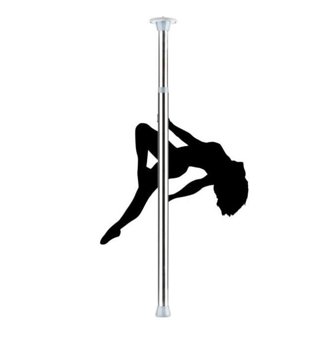 Shots Ouch Dance Pole - Silver - Image 2