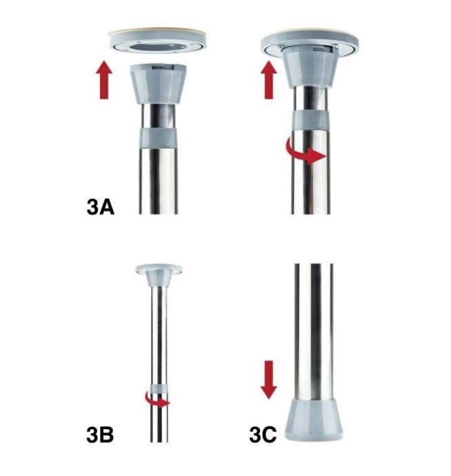 Shots Ouch Dance Pole - Silver - Image 5