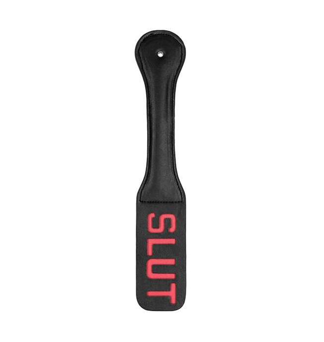 Shots Ouch Slut Paddle - Black