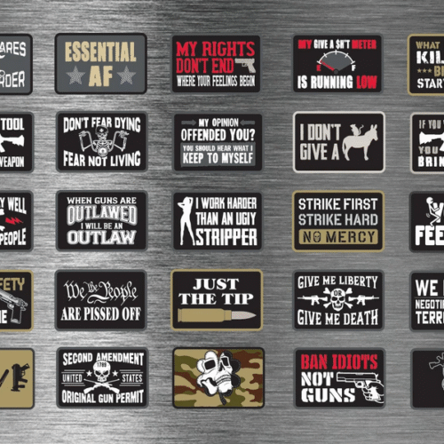 Tactical Velcro Patches