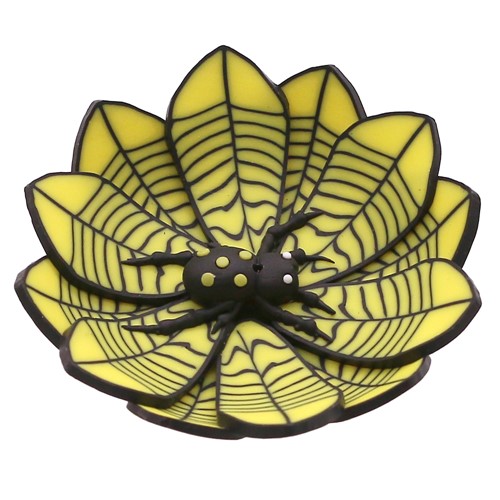 Wild Berry Fimo Round Spider Incense Burner