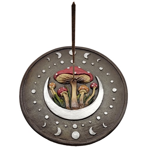 Wild Berry Mushroom with Moons Incense Burner
