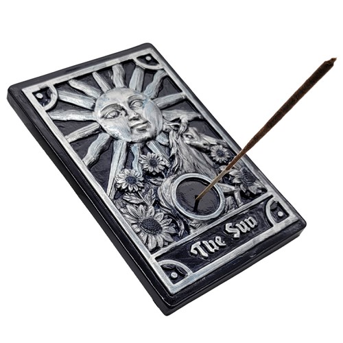 Wild Berry Sun Tarot Card Incense Burner