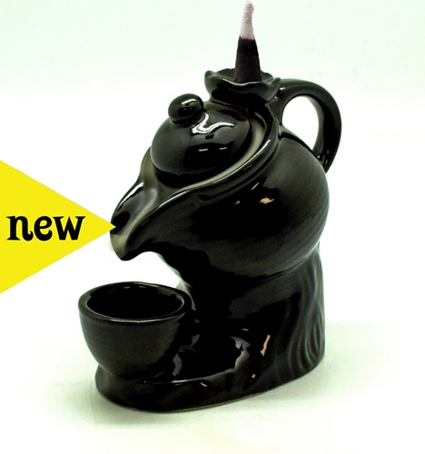 Wild Berry Teacup Backflow Burner