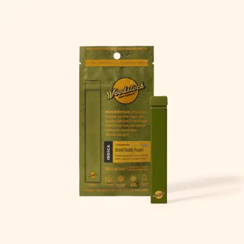 Wildwood Woodstock THCa Liquid Diamond Live Resin 2.0g Disposable – Grand Daddy Purple (Indica)
