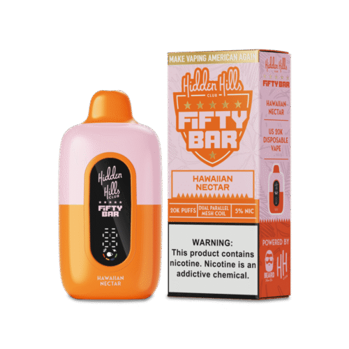 Fifty Bar x Hidden Hills 20k Disposable – Hawaiian Nectar