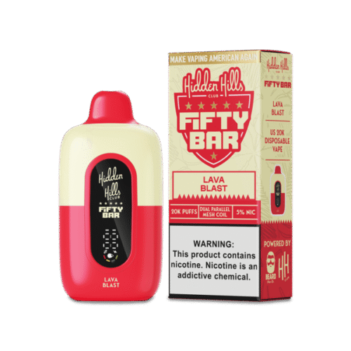 Fifty Bar x Hidden Hills 20k Disposable – Lava Blast