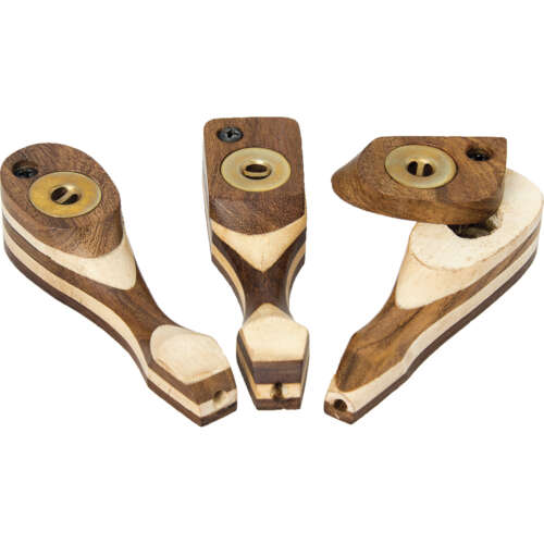 Wooden Pipe with Lid - Assorted Styles