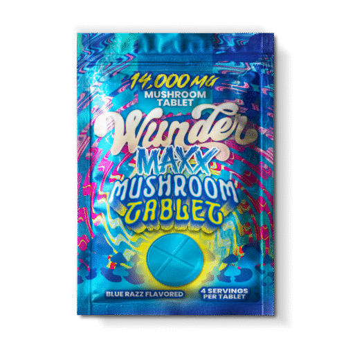 Wunder Magic Mushroom Tablets - Blue Razz