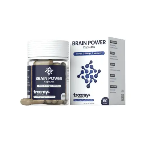 troomy Nootropics | Brain Power Capsules | 60ct