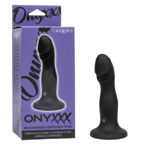 CalExotics Onyxxx™ Rechargeable Contoured Probe