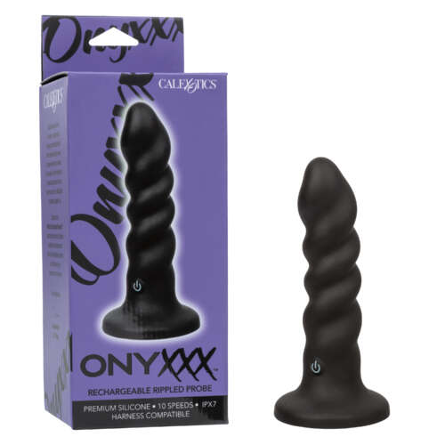 CalExotics Onyxxx™ Rechargeable Rippled Probe