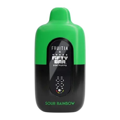 Fruitia X Fifty Bar 20k – Sour Rainbow