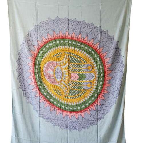 Hand of Compassion Sarong 44"x72" - Multi Color
