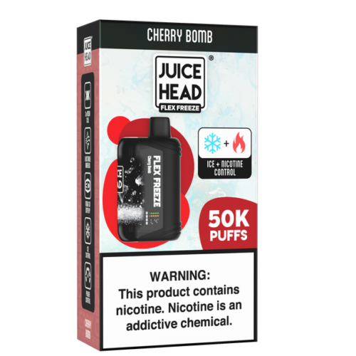 Juice Head Flex Freeze 50K Disposable - Cherry Bomb