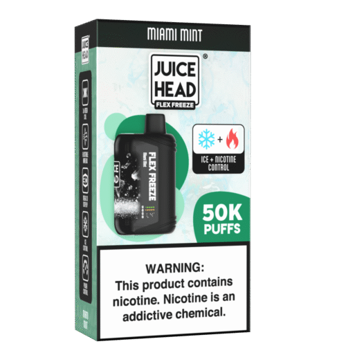 Juice Head Flex Freeze 50K Disposable - Miami Mint