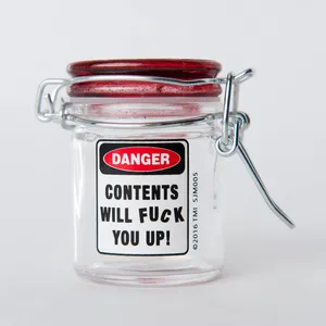 Mini Stash Jar - Contents Will Fuck You Up