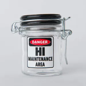 Mini Stash Jar - Danger Hi Maintenance Area