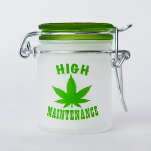 Mini Stash Jar - Frosted High Maintenance