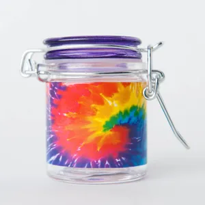 Mini Stash Jar - Tie Dye Design