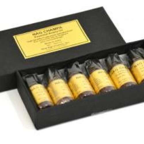 Nag Champa Essential Aroma Oil 10ml (Set of 6)