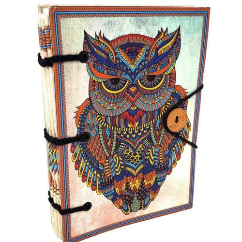 Owl Printed Hardcover Journal 5x7"