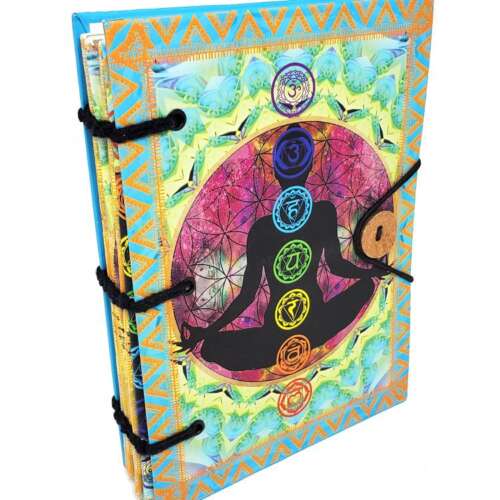 Seven Chakra Printed Hardcover Journal 5"x7"
